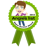 Angie's List 2012 Award Angie's List 2012 Award Logo