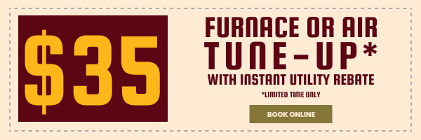 $35 Furnace or Air Tune-up With Instant Utility Rebate